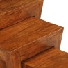 Table gigogne 3 pcs Bois massif d'acacia 50x35x50 cm Marron 