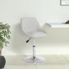 Chaise de salle à manger Blanc Similicuir  