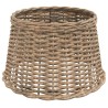 Abat-jour de plafonnier marron Ø45x28 cm osier 