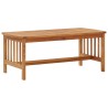 Salon de jardin 4 pcs avec coussins Bois d'acacia solide 