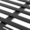 Banc Style vintage Métal 83 x 42 x 55 cm Noir 