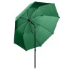 Parapluie de pêche Vert 300x240 cm 