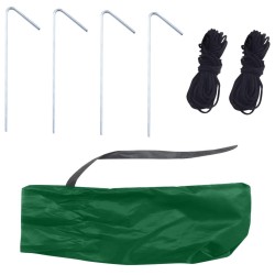 Parapluie de pêche Vert 300x240 cm 