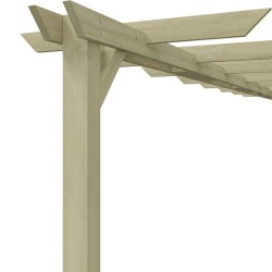 Pergola de jardin Pin imprégné 360x200x60 cm 