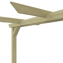 Pergola de jardin Pin imprégné 360x200x60 cm 