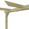 Pergola de jardin Pin imprégné 360x200x60 cm 