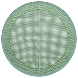 Tapis d'extérieur ARAKIL vert Ø160 cm PP 