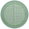 Tapis d'extérieur ARAKIL vert Ø160 cm PP 