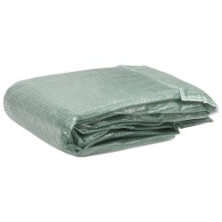 Couverture de remplacement de serre (6,86m²) 200x343x200cm Vert 