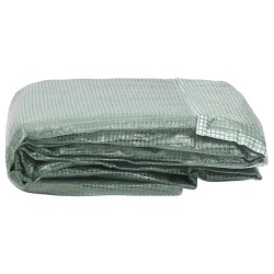 Couverture de remplacement de serre (6,86m²) 200x343x200cm Vert 