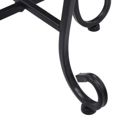 Tables mosaïque 3 pcs noir et blanc Céramique 
