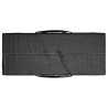 Sac de rangement pour sapin de Noël noir 135x40x55 cm PE 