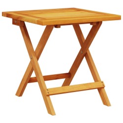 Chaises longues lot de 2 avec table rouge bois massif d'acacia 