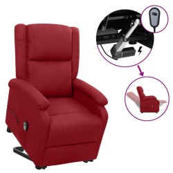 Fauteuil Rouge bordeaux Tissu 