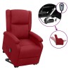 Fauteuil Rouge bordeaux Tissu 