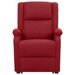 Fauteuil Rouge bordeaux Tissu 