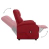 Fauteuil Rouge bordeaux Tissu 