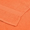 Serviettes d'invité 2 pcs orange 30x50 cm 360 g/m² 100% coton 