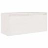 Meubles TV 8 pcs Blanc Bois massif de pin 