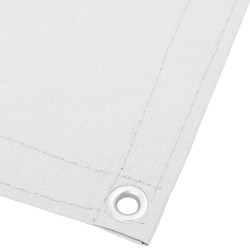 Écran de balcon blanc 75x700 cm 100% polyester oxford 