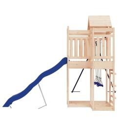 Aire de jeux d'extérieur bois de pin massif 