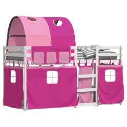 Lit superposé sans matelas 90x190 cm bois de pin massif 