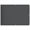 Écran de balcon anthracite 75x700 cm 100% polyester oxford 