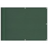 Écran de balcon vert foncé 75x700 cm 100% polyester oxford 