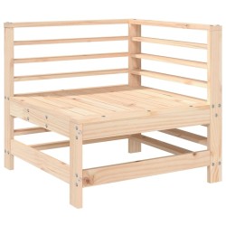 Salon de jardin 7 pcs Bois de pin massif 
