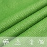 Voile d'ombrage 160 g/m² Vert clair 2,5x2,5 m PEHD 