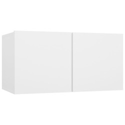 Ensemble de meubles TV 6 pcs Blanc Bois d'ingénierie 