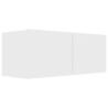 Ensemble de meubles TV 6 pcs Blanc Bois d'ingénierie 