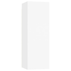 Ensemble de meubles TV 6 pcs Blanc Bois d'ingénierie 