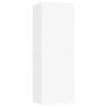 Ensemble de meubles TV 6 pcs Blanc Bois d'ingénierie 