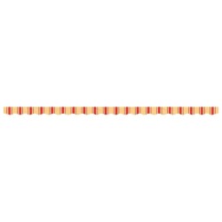 Tissu de remplacement de cantonnière d’auvent jaune orange 5 m 