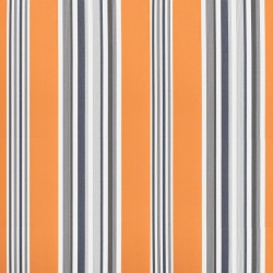 Tissu de remplacement de cantonnière d’auvent multicolore 5 m 