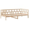 Ensemble de lit de jour avec toit 80x200 cm bois de pin massif 