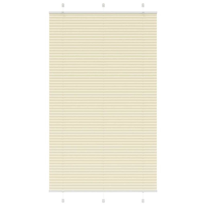 Store plissé crème 115x200cm largeur du tissu 114,4cm polyester 