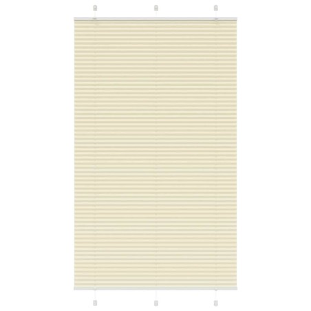 Store plissé crème 115x200cm largeur du tissu 114,4cm polyester 