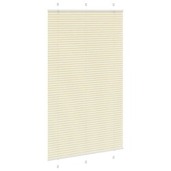 Store plissé crème 115x200cm largeur du tissu 114,4cm polyester 