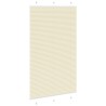 Store plissé crème 115x200cm largeur du tissu 114,4cm polyester 