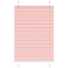 Store plissé rose 85x100 cm largeur du tissu 84,4 cm polyester 