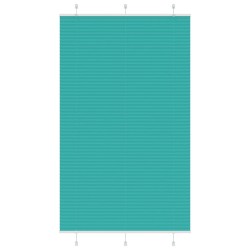 Store plissé vert pétrole 115x200cm largeur du tissu 114,4cm 