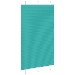 Store plissé vert pétrole 115x200cm largeur du tissu 114,4cm 