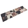 Tapis de cuisine lavable impression peau d'animal 60x180 cm 