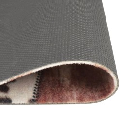 Tapis de cuisine lavable impression peau d'animal 60x180 cm 