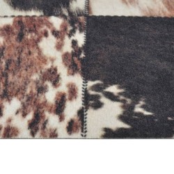 Tapis de cuisine lavable impression peau d'animal 60x180 cm 