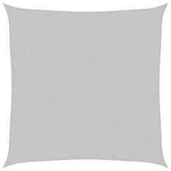 Voile d'ombrage gris clair 2x2 m 100% polyester oxford 