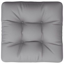 Coussin de palette gris tissu 