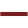 Panneaux muraux 12 pcs Rouge bordeaux 90x15 cm Tissu 1,62 m² 